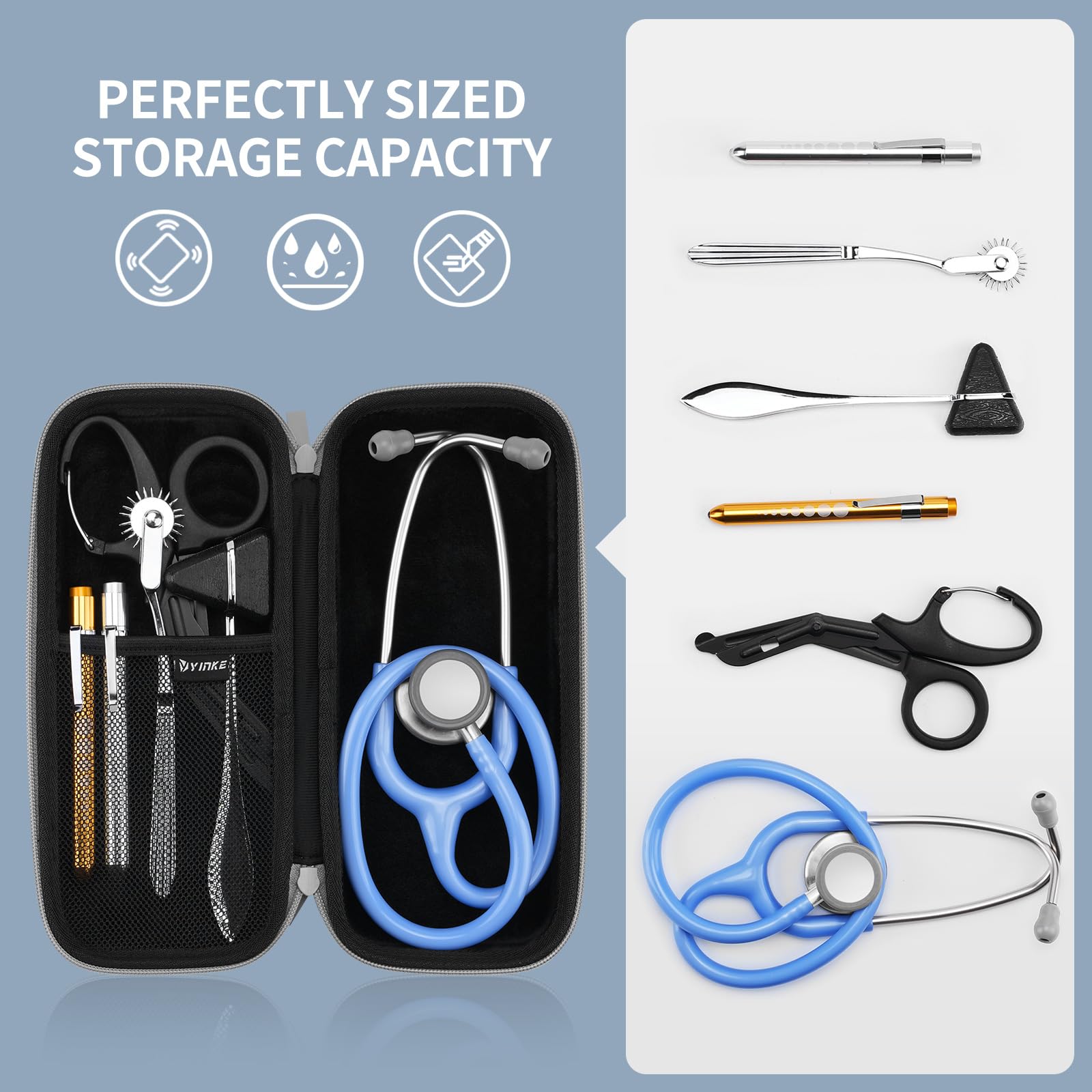 Foto 2 | Funda De Estetoscopio Yinke Para 3m Littmann Classic Iii Y Más - Venta Internacional.