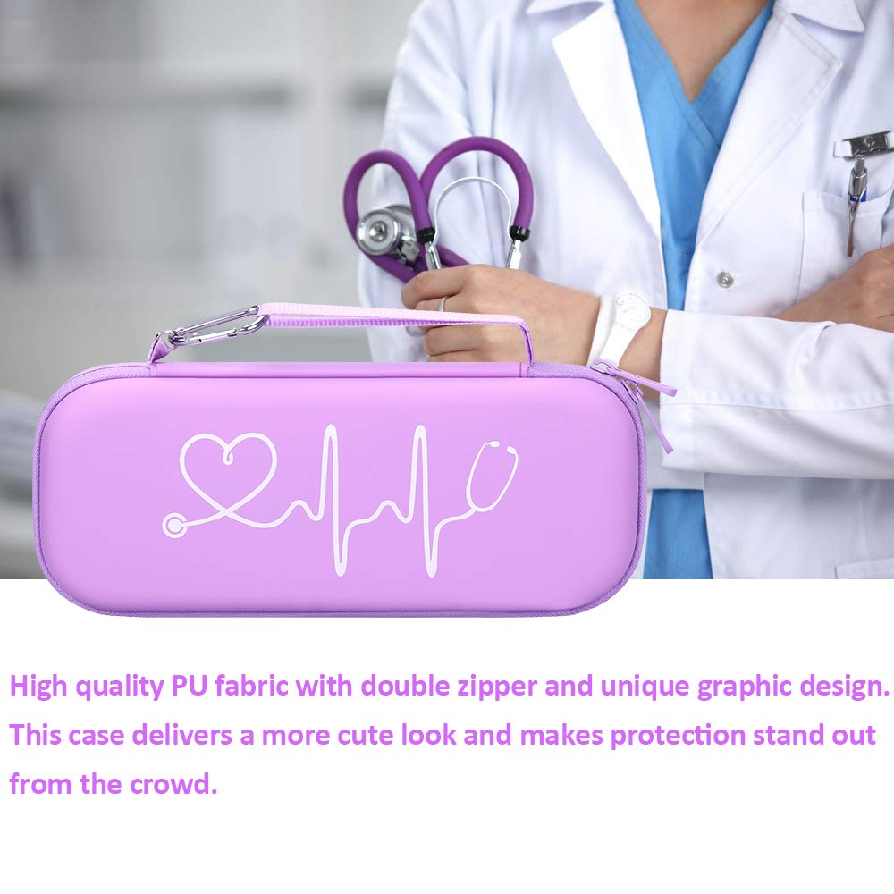 Foto 7 pulgar | Funda Para Estetoscopio Bovke Para 3m Littmann Cardiology Iv  Color Morado - Venta Internacional.