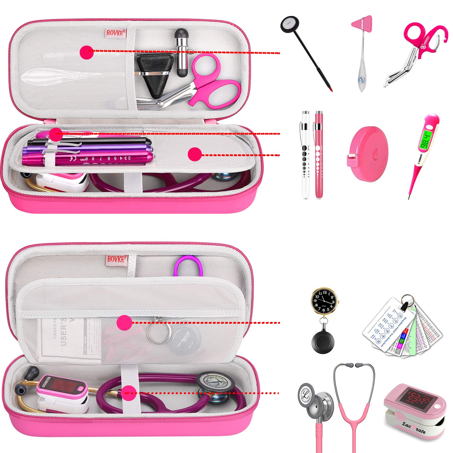 Foto 3 pulgar | Funda De Estetoscopio Bovke Para 3m Littmann Cardiology Iv - Venta Internacional.
