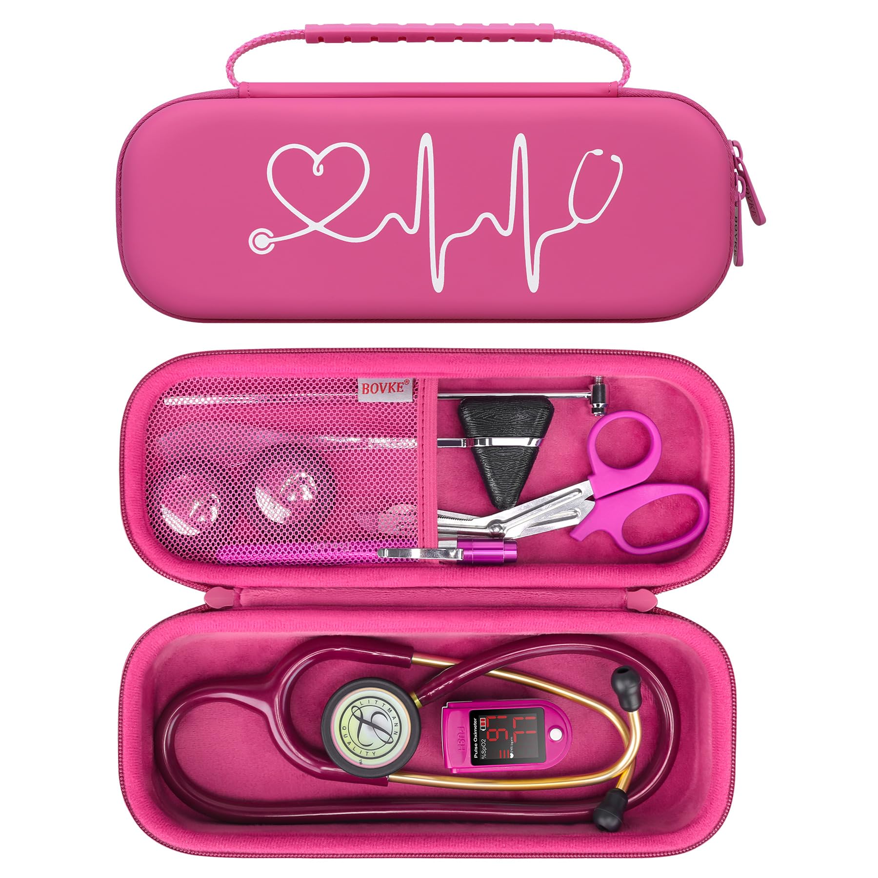 Foto 2 pulgar | Funda De Estetoscopio Bovke Para 3m Littmann Classic Iii  Ligera - Venta Internacional.