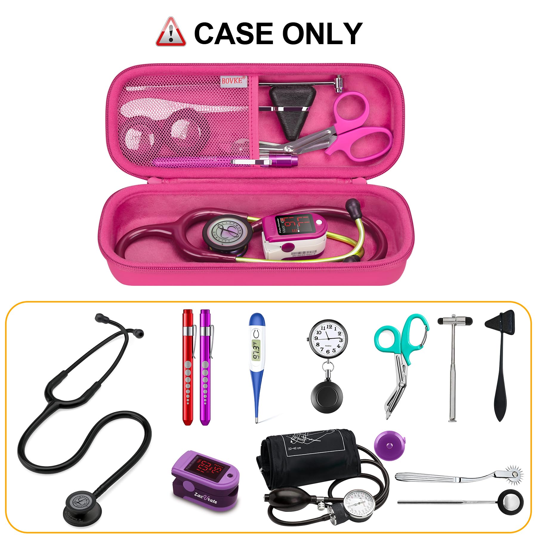 Foto 3 pulgar | Funda De Estetoscopio Bovke Para 3m Littmann Classic Iii  Ligera - Venta Internacional.