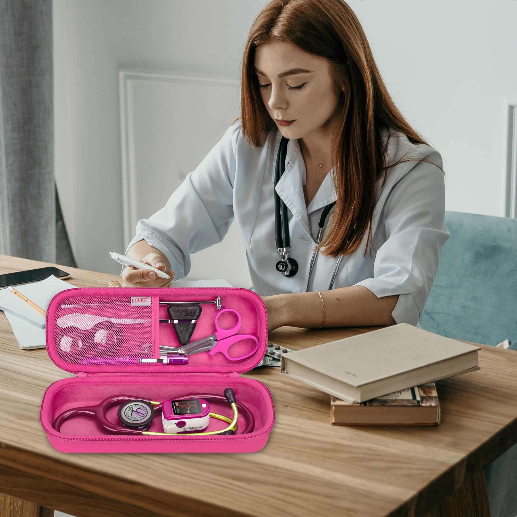 Foto 8 pulgar | Funda De Estetoscopio Bovke Para 3m Littmann Classic Iii  Ligera - Venta Internacional.