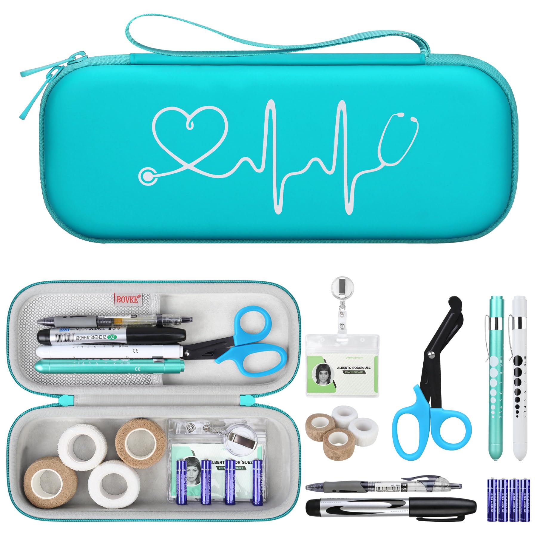 Set De Fundas Para Estetoscopio Bovke Medical Supplies Nursing Green - Venta Internacional. $777