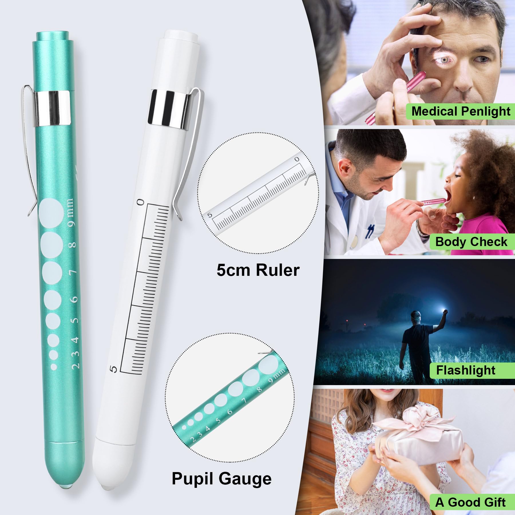 Foto 6 pulgar | Set De Fundas Para Estetoscopio Bovke Medical Supplies Nursing Green - Venta Internacional.