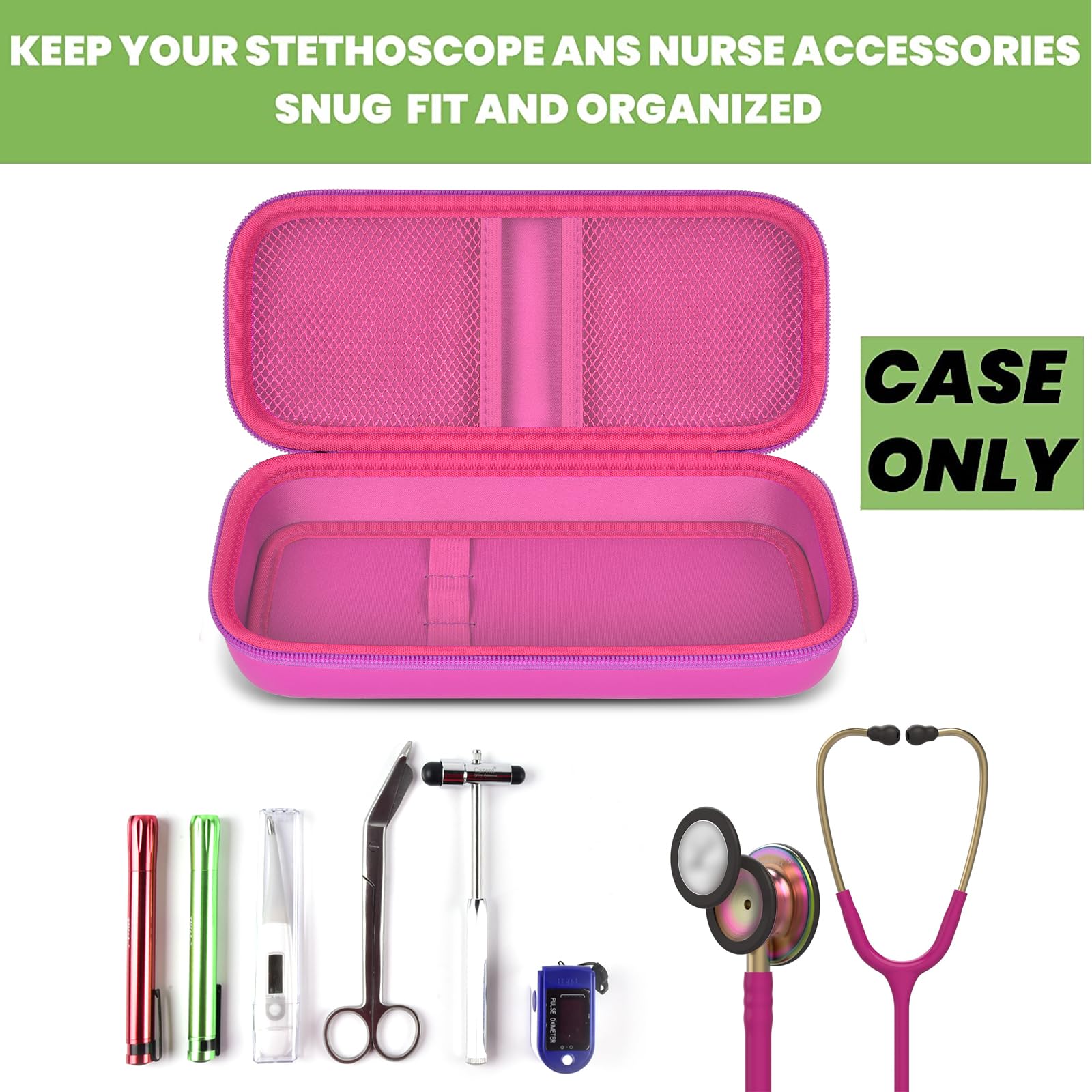 Foto 2 | Funda Para Estetoscopio Alkoo Compatible Con 3m Littmann Classic Iii - Venta Internacional.