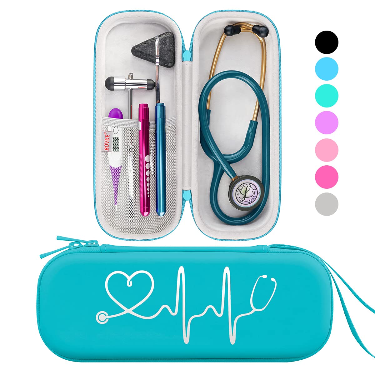 Foto 1 | Maletín De Transporte Bovke Para Estetoscopios 3m Littmann Emerald - Venta Internacional.