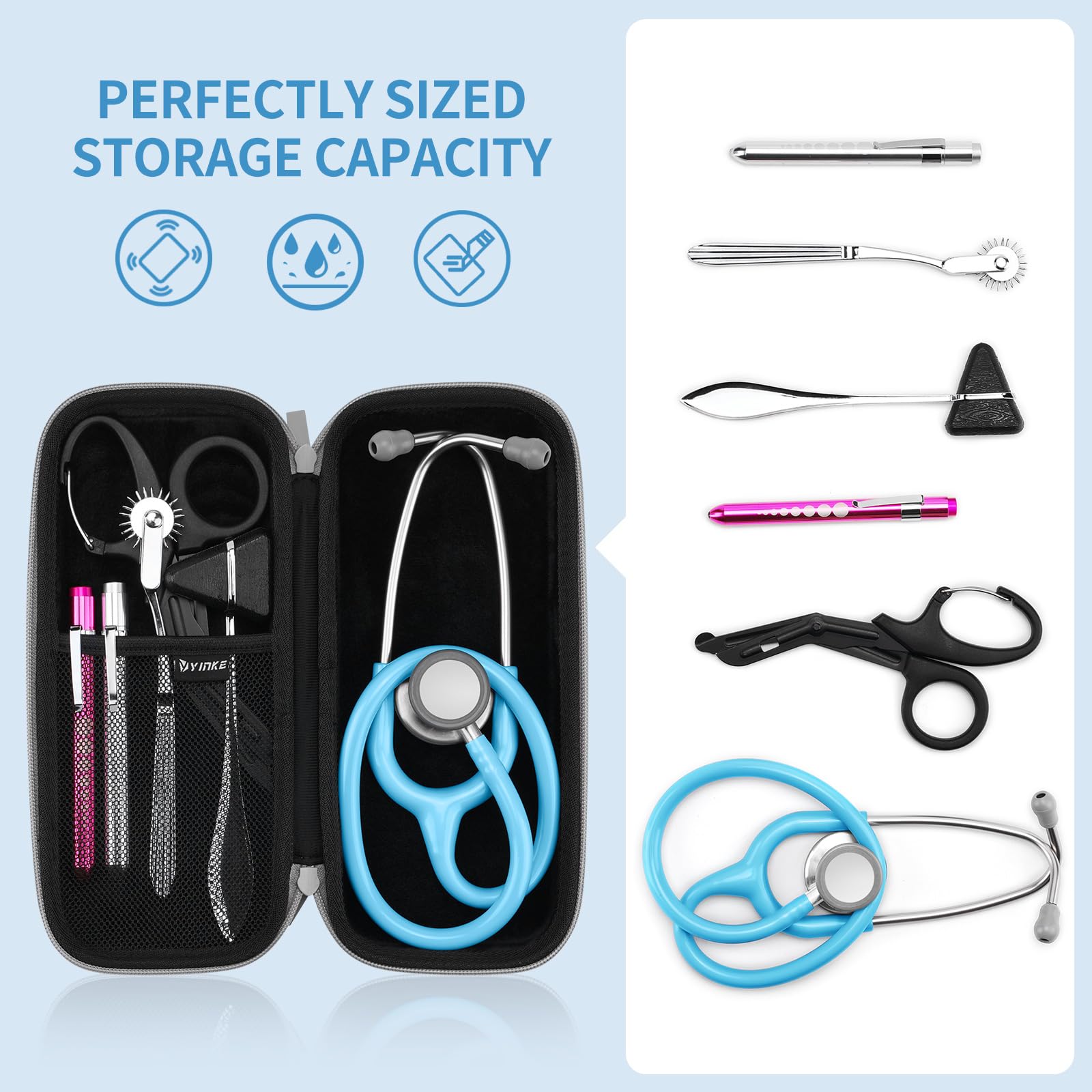 Foto 3 pulgar | Funda De Estetoscopio Yinke Para 3m Littmann Classic Iii Y Más - Venta Internacional.