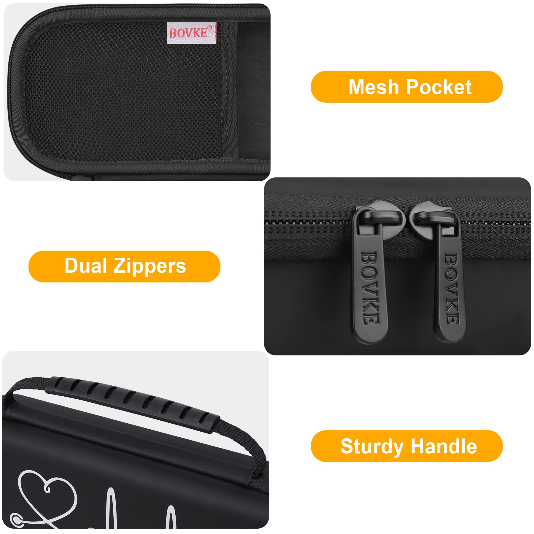 Foto 4 | Funda De Estetoscopio Bovke Para 3m Littmann Classic Iii Negra - Venta Internacional.
