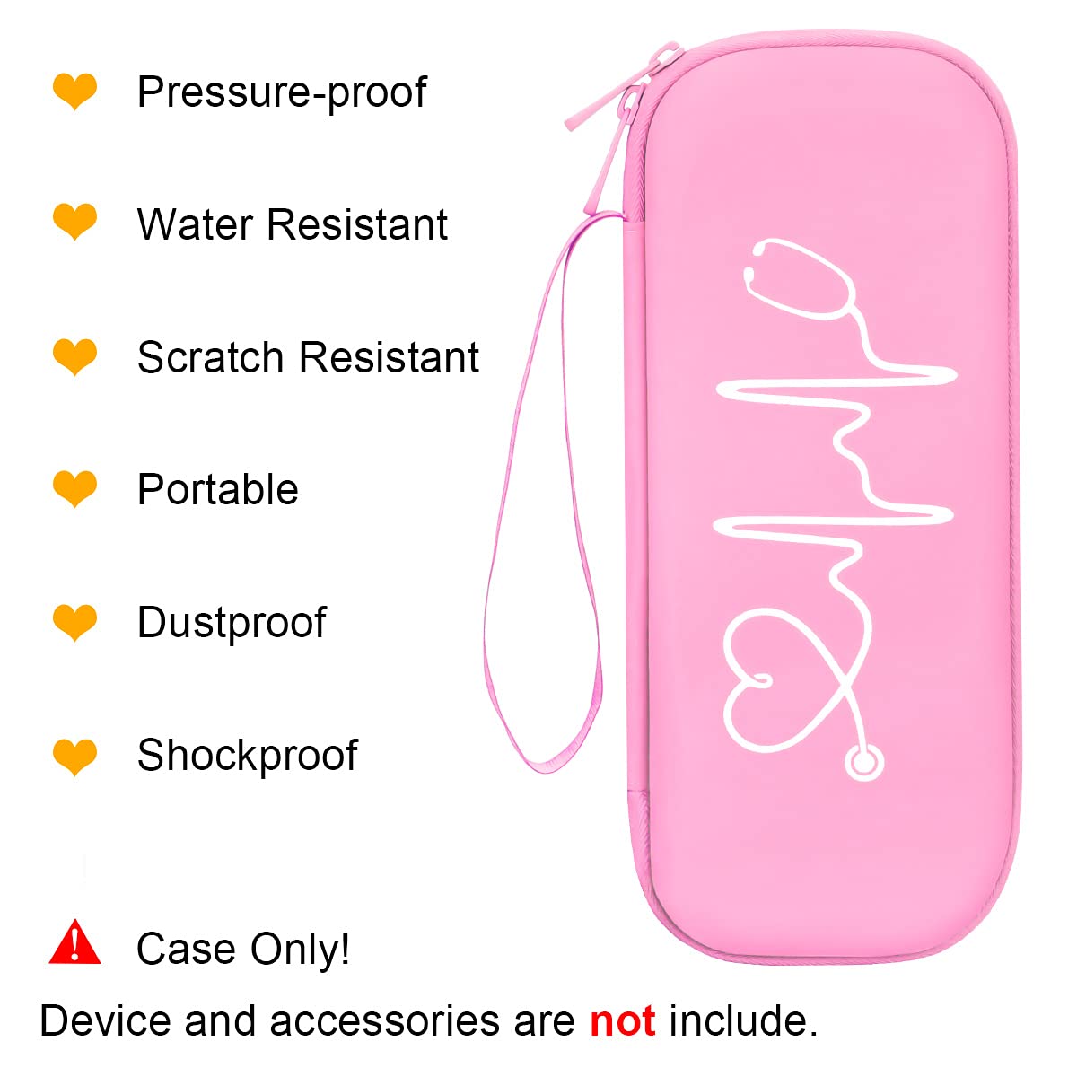 Foto 3 | Funda De Transporte Bovke Para Estetoscopio Littmann De 3m  Color Rosa Perla - Venta Internacional.
