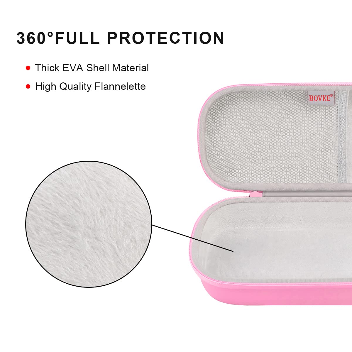Foto 5 pulgar | Funda De Transporte Bovke Para Estetoscopio Littmann De 3m  Color Rosa Perla - Venta Internacional.
