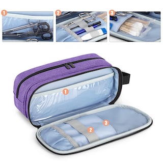 Foto 4 | Funda De Transporte Para Estetoscopios Trunab Hold 2 Color Morado - Venta Internacional.