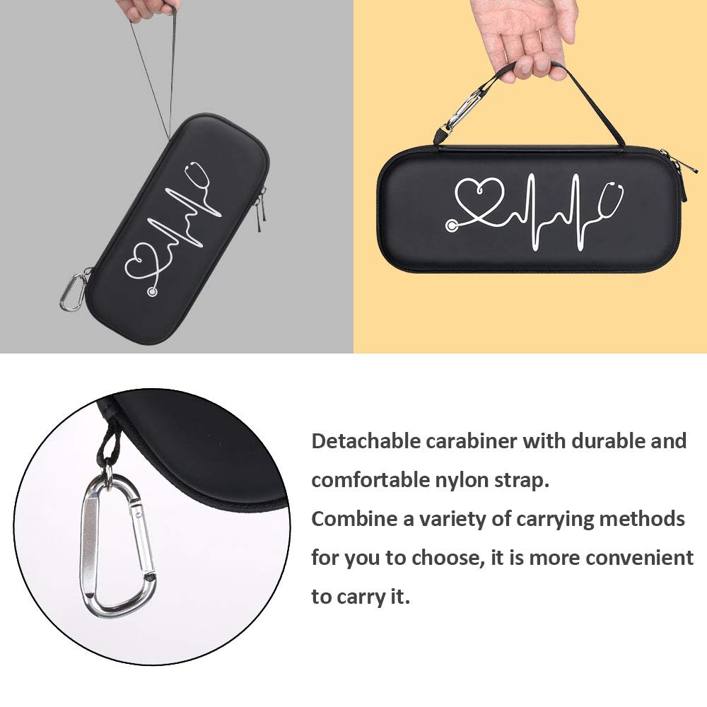 Foto 5 | Funda De Estetoscopio Bovke Para 3m Littmann Cardiology Iv Negra - Venta Internacional.
