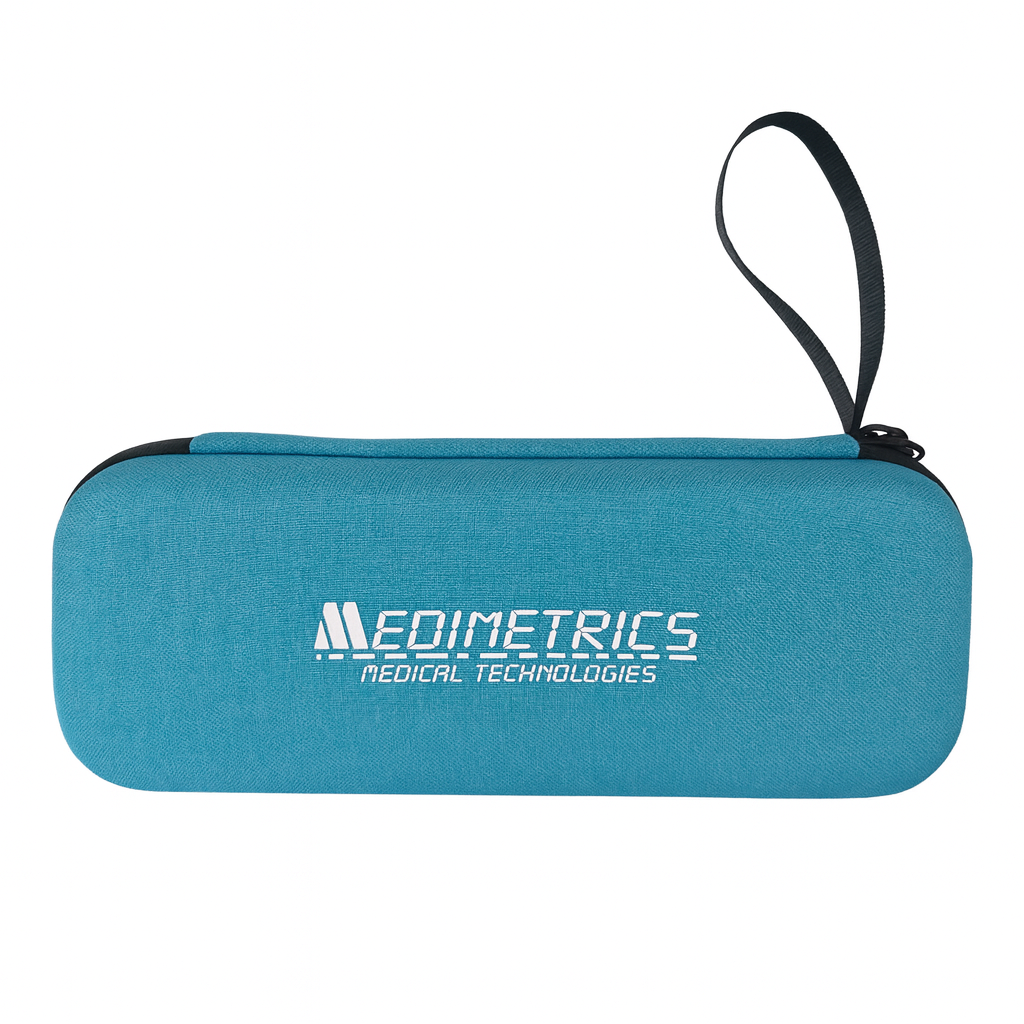 Foto 2 pulgar | Estuche Rigido Para Estetoscopio - Medimetrics Azul Turquesa