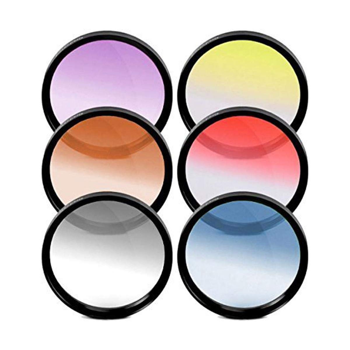 Foto 5 | Juego De Filtros Vivitar De 6 Piezas Con Múltiples Capas, Giratorios, Color Graduado (72 Mm) - Venta Internacional.