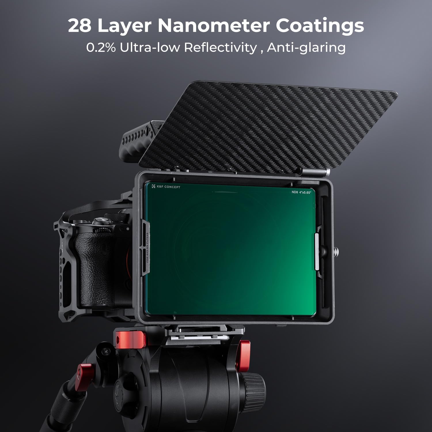 Foto 5 | Filtro Square Nd0.9 (3 Pasos) K&f Concept Cinema 4x5.65 - Venta Internacional.