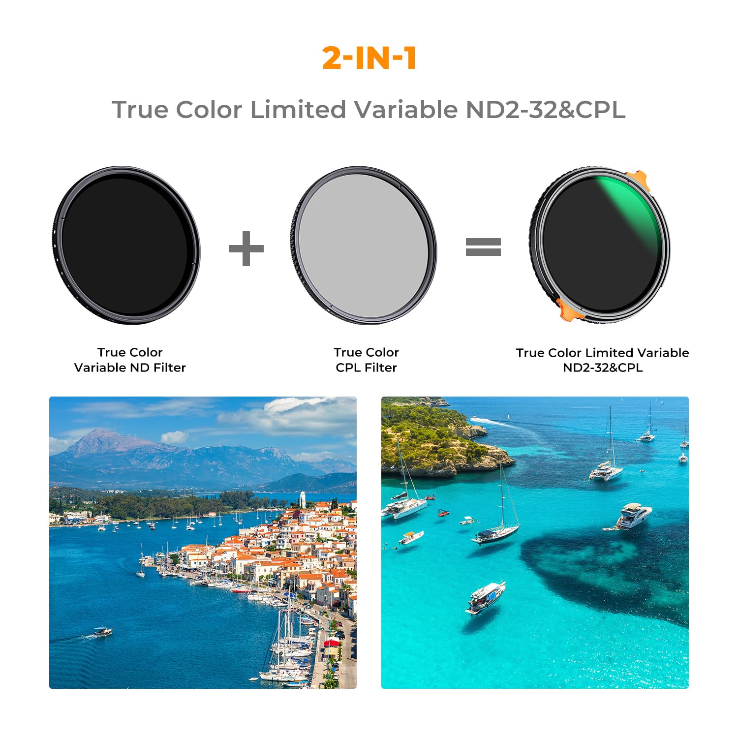 Foto 2 | Filtro K&f Concept Nano-x De 72 Mm Nd2-32 Nd Y Cpl - Venta Internacional.