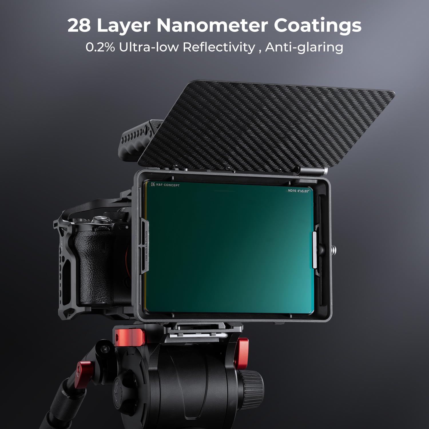 Foto 5 | Filtro Square Nd1.2 (4 Pasos) K&f Concept Cinema 4x5.65 - Venta Internacional.