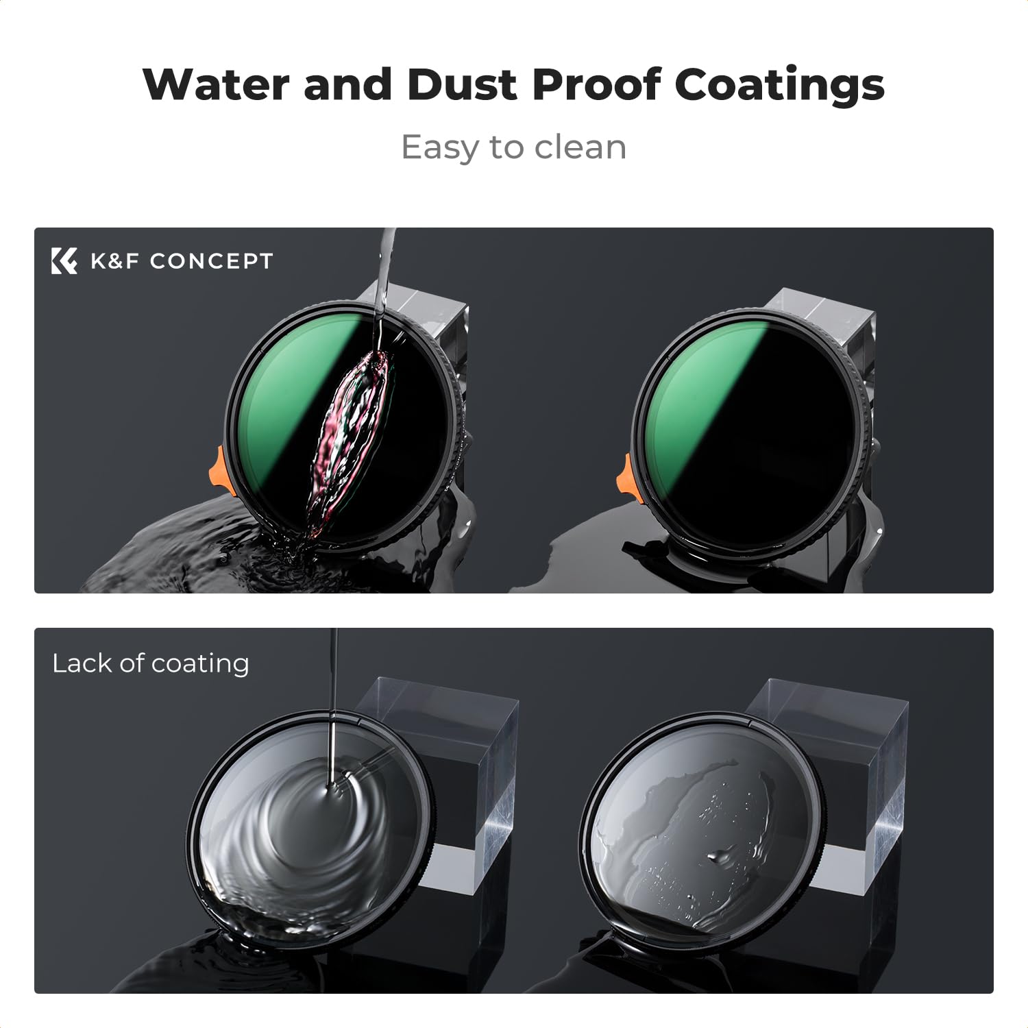 Foto 7 | Filtro Nd Variable K&f Concept Nd2-nd400 De 55 Mm Para Lente De Cámara - Venta Internacional.