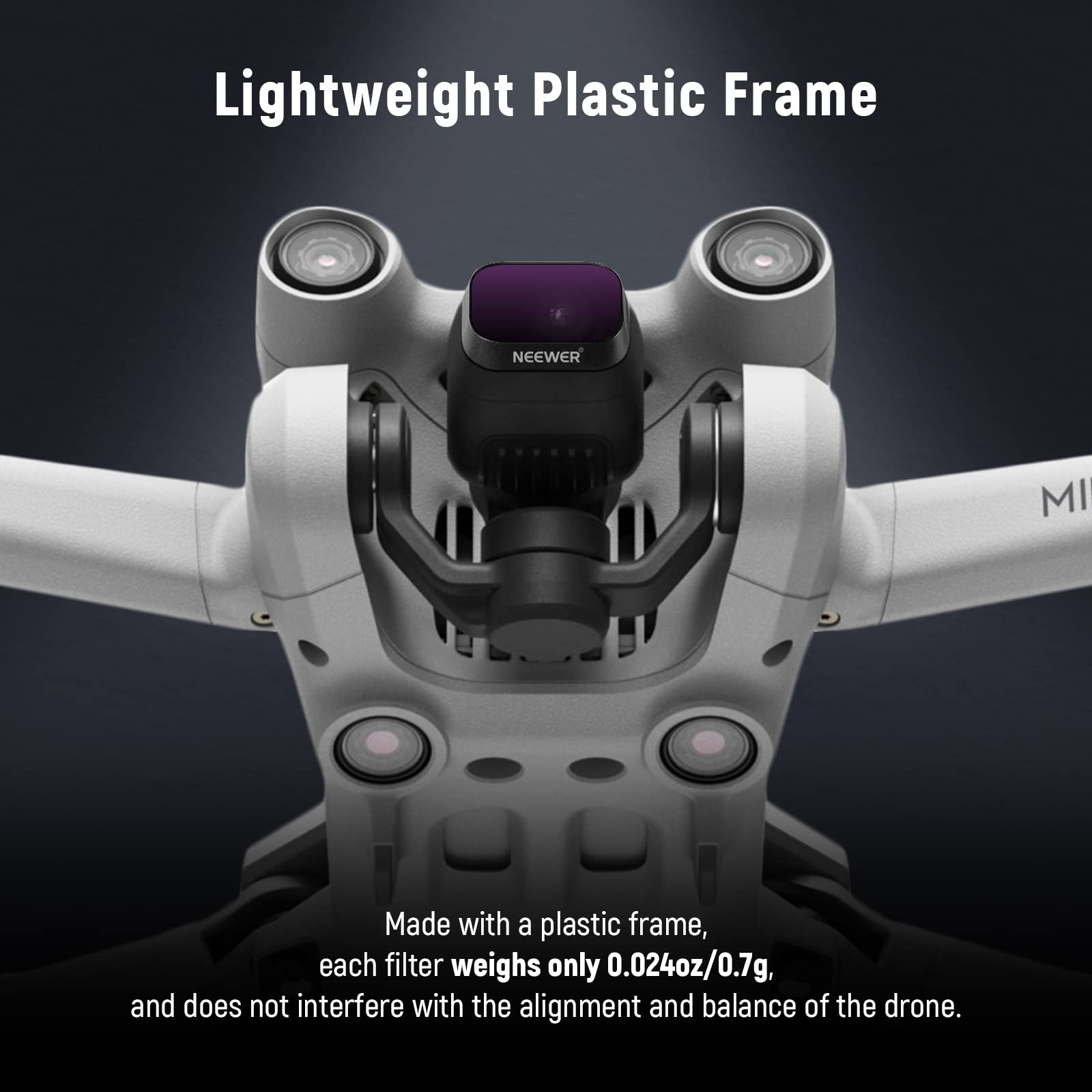 Foto 3 | Juego De Filtros Nd Neewer Compatible Con Dji Mini 3/mini 3 Pro - Venta Internacional.