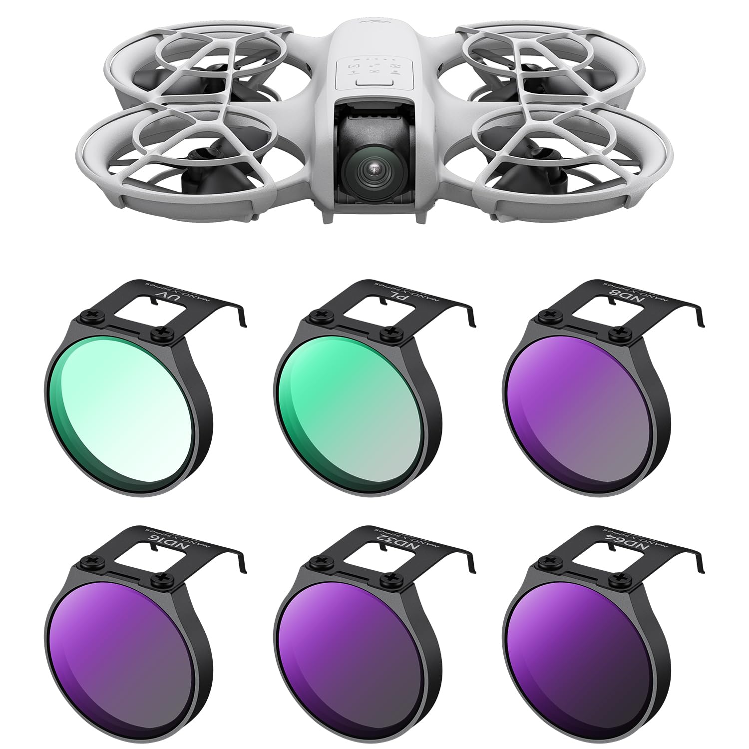 Foto 2 pulgar | Juego De Filtros K&f Concept Compatible Con Dji Neo, Paquete De 6 - Venta Internacional.