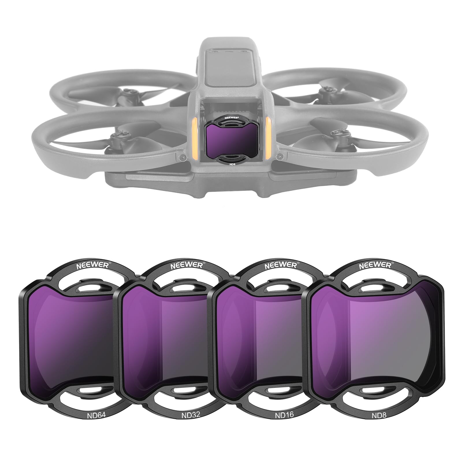 Foto 2 pulgar | Set De Filtros Nd Neewer Compatible Con Dji Avata 2 Drone - Venta Internacional.