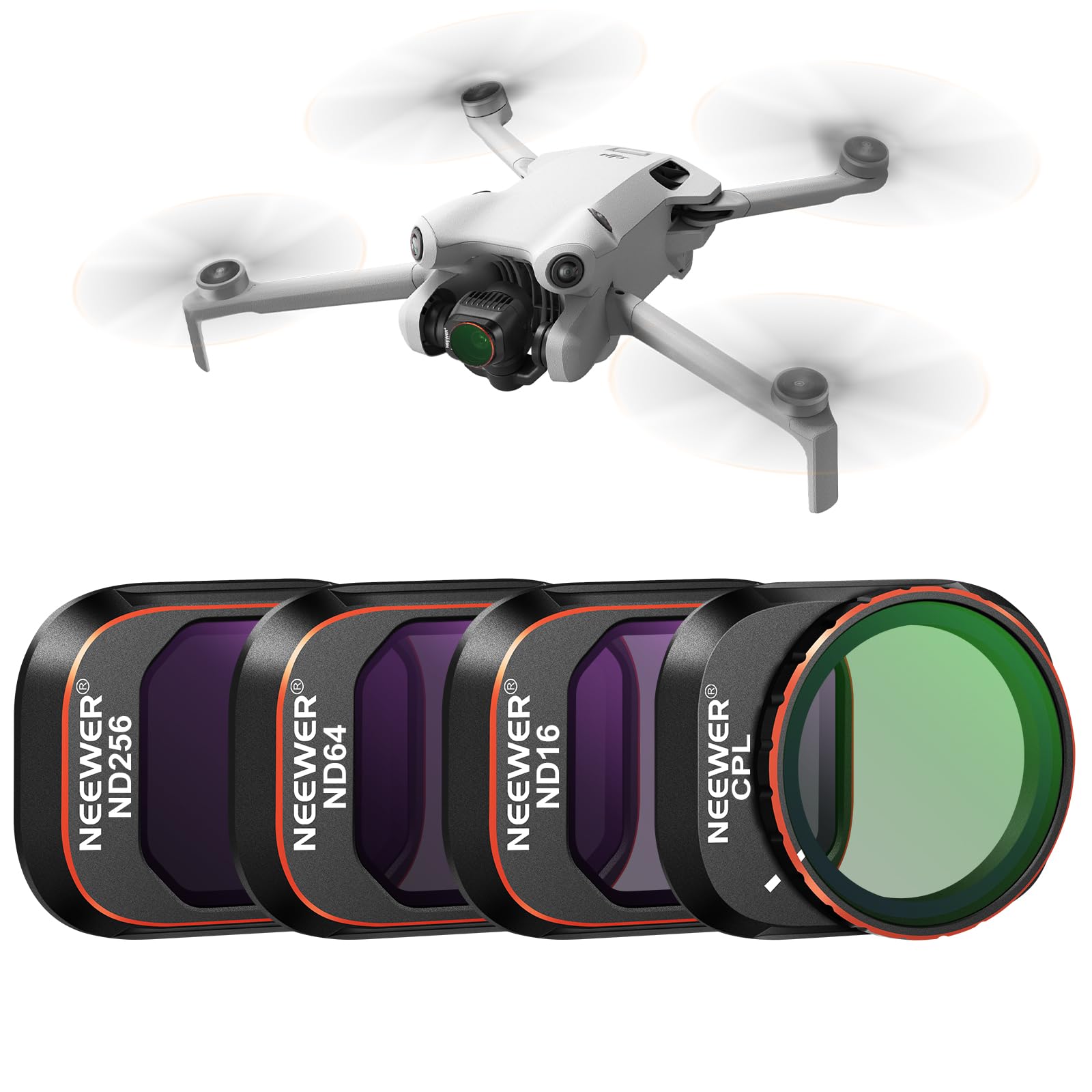 Foto 2 pulgar | Juego De Filtros Neewer Nd Y Cpl Compatible Con Dji Mini 4 Pro - Venta Internacional.