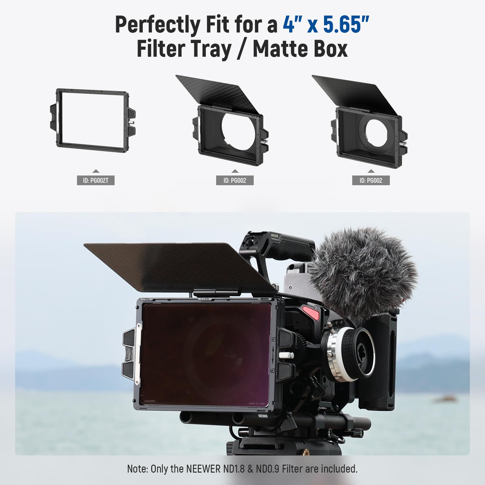 Foto 3 pulgar | Nd Filter Neewer De 4 X 5,65 3/6 Topes Cuadrados Para Caja Mate - Venta Internacional.