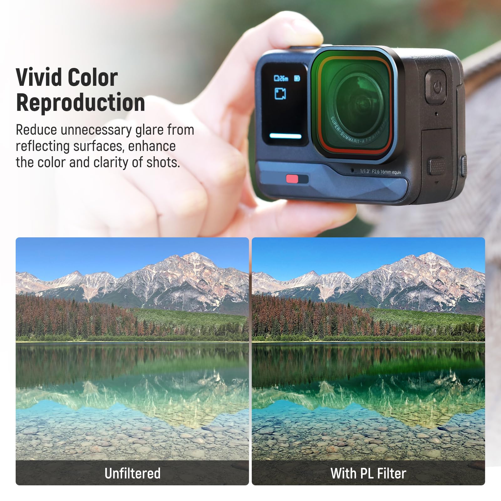 Foto 4 pulgar | Juego De Filtros Neewer Nd Y Cpl Compatible Con Insta360 Ace Pro - Venta Internacional.