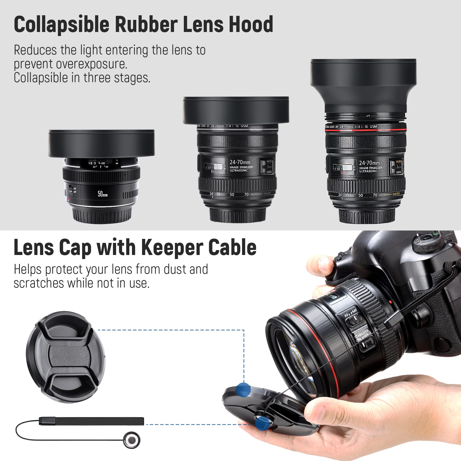 Foto 8 pulgar | Kit De Filtros Neewer 67 Mm Nd2 Nd4 Nd8 Uv Fld Cpl Con Accesorios - Venta Internacional.