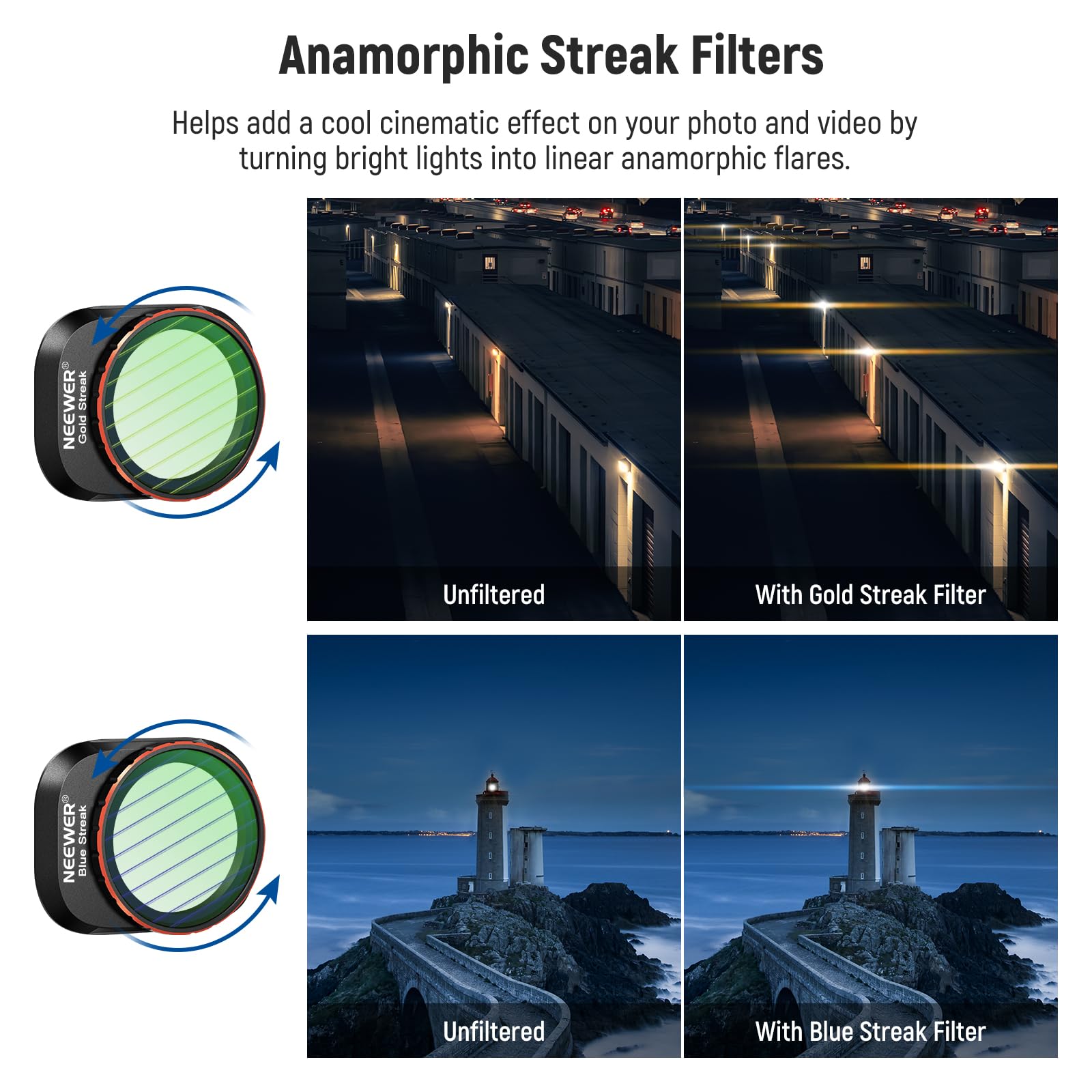 Foto 6 pulgar | Set De Filtros Neewer Nd And Effect Para Dji Mini 4 Pro, Paquete De 4 - Venta Internacional.