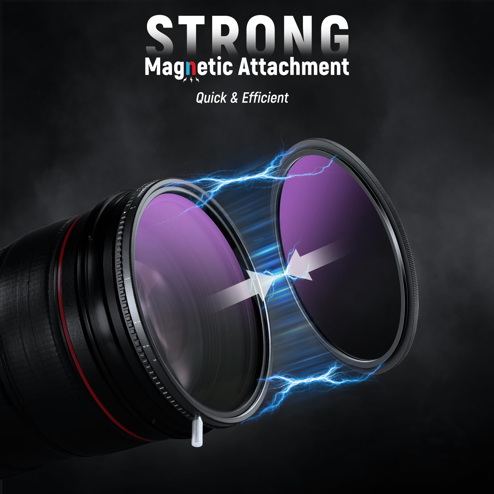 Foto 7 pulgar | Filtro Neewer Hd True Colors De 58 Mm Variable Nd2-512 (1-9 Pasos) - Venta Internacional.