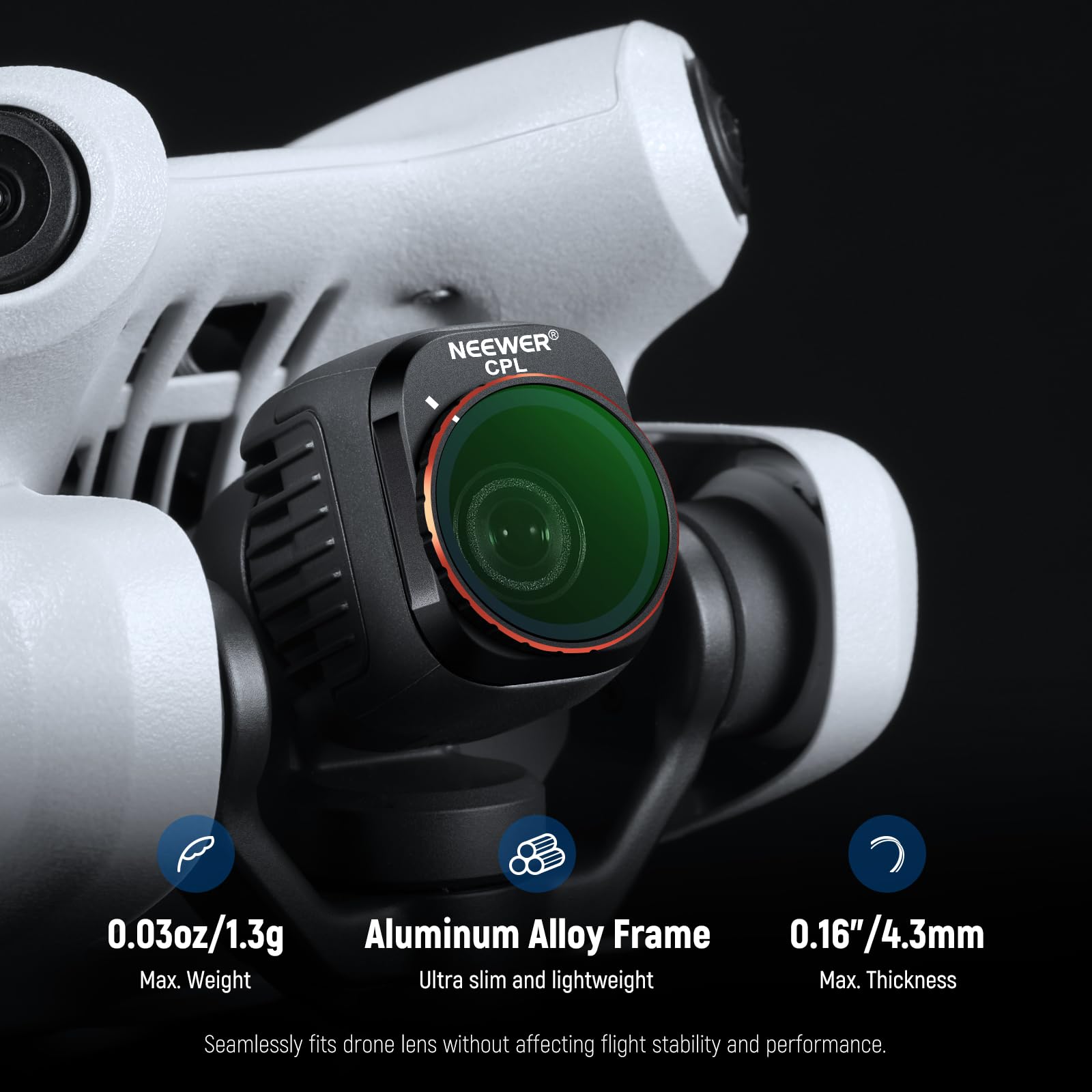Foto 6 pulgar | Juego De Filtros Neewer Snap On Nd&cpl Compatible Con Dji Mini 4 Pro - Venta Internacional.