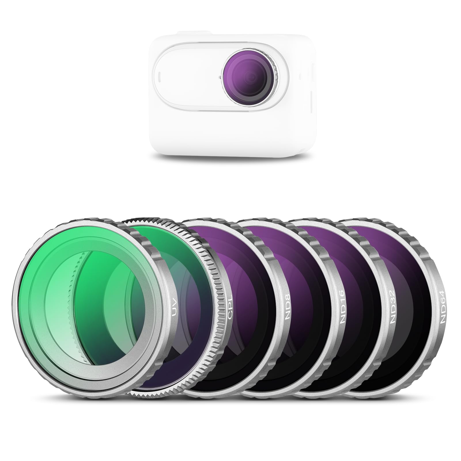 Kit De Filtros Neewer Nd Compatible Con Insta360 Go 3s Con Funda - Venta Internacional.