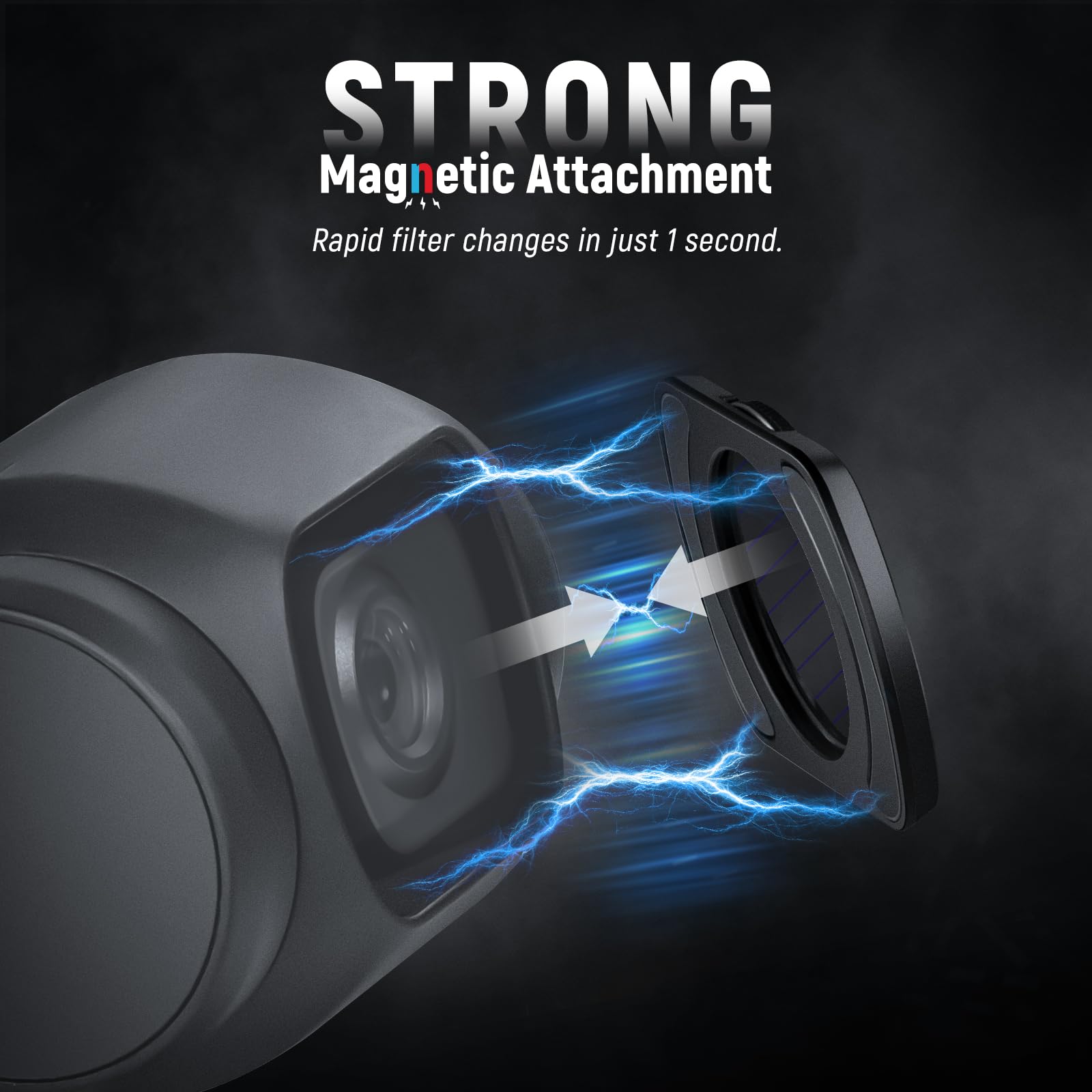 Foto 6 | Set De Filtros Neewer Magnetic Effect Para Dji Osmo Pocket 3 - Venta Internacional.