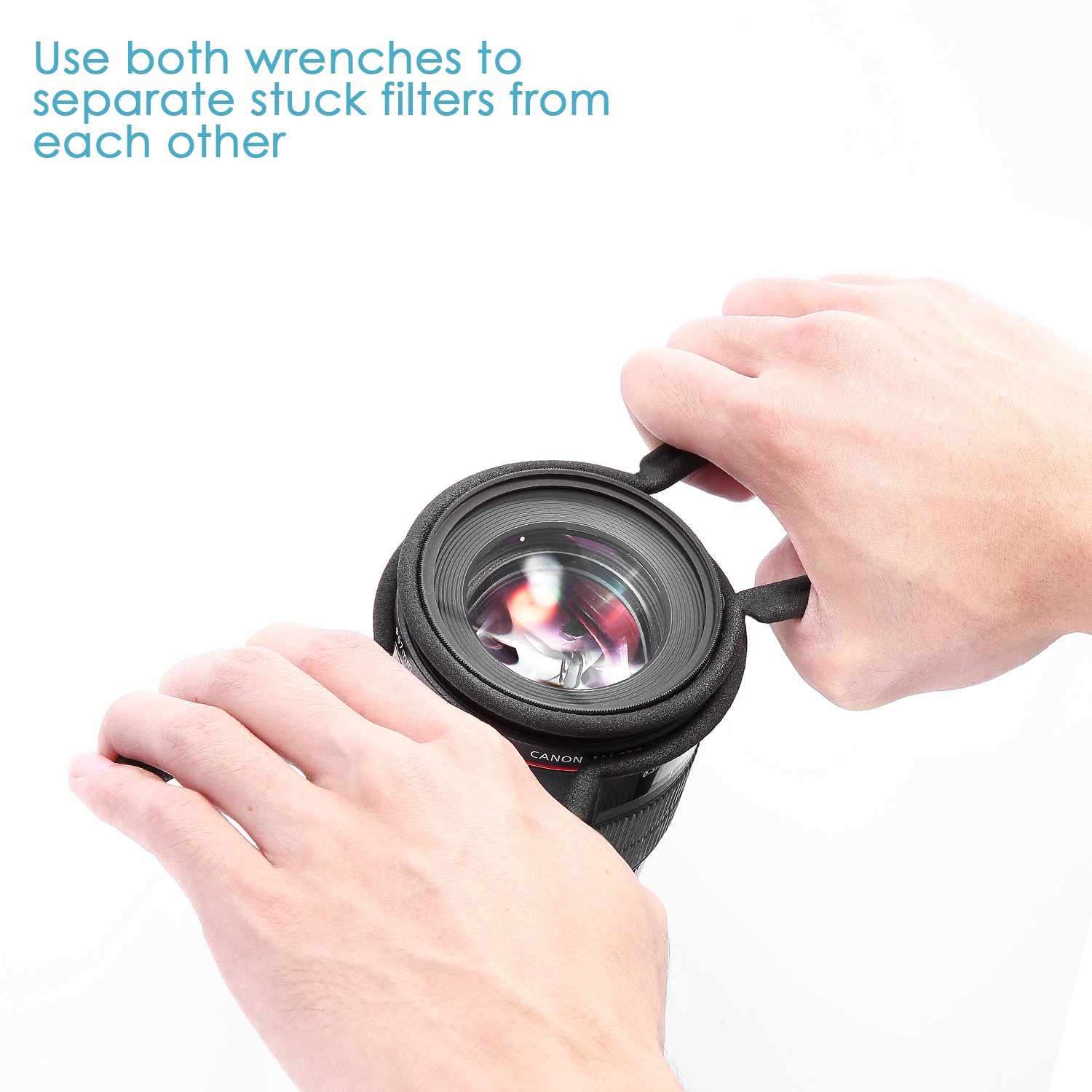 Foto 7 | Juego De Llaves Removedoras De Filtros Para Lentes De Cámara Newer Para 77-82 Mm - Venta Internacional.