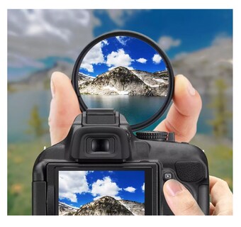 Foto 4 | Kit De Filtro De Lente De Cámara Belug Uv+ Cpl + Fld Filtro 58 Mm Negro Upc/isbn/ean