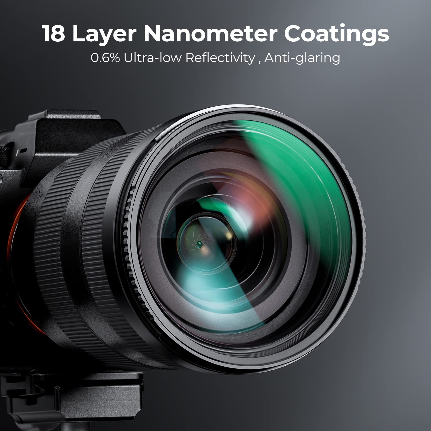 Foto 3 | Filtro De Protección De Lente K&f Concept 82 Mm Mcuv Para Cámara - Venta Internacional.