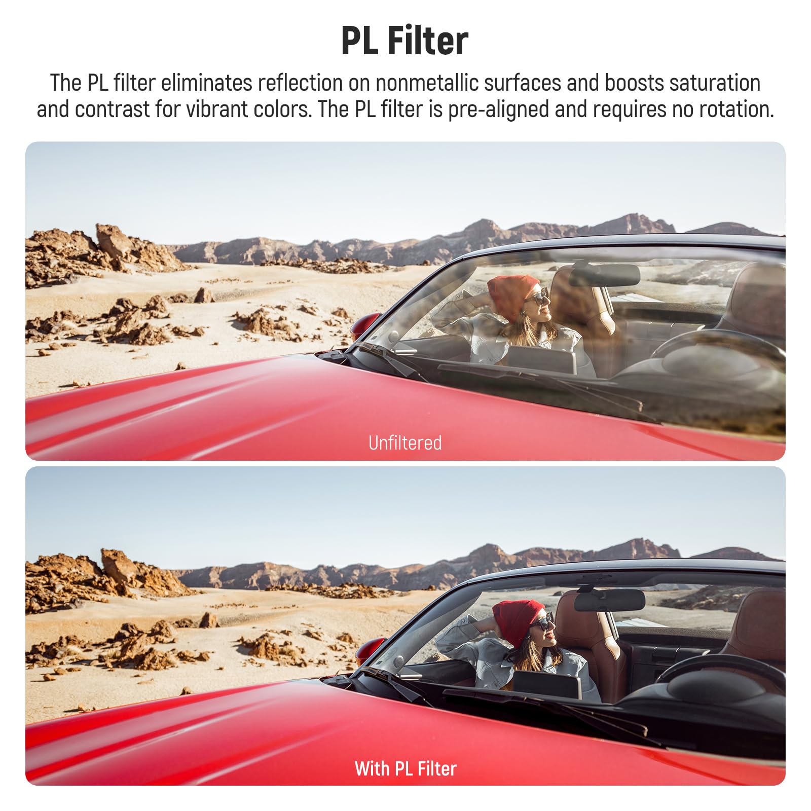 Foto 3 | Juego De Filtros Neewer Nd16 Nd64 Nd256 Cpl Para Dji Flip Drone - Venta Internacional.