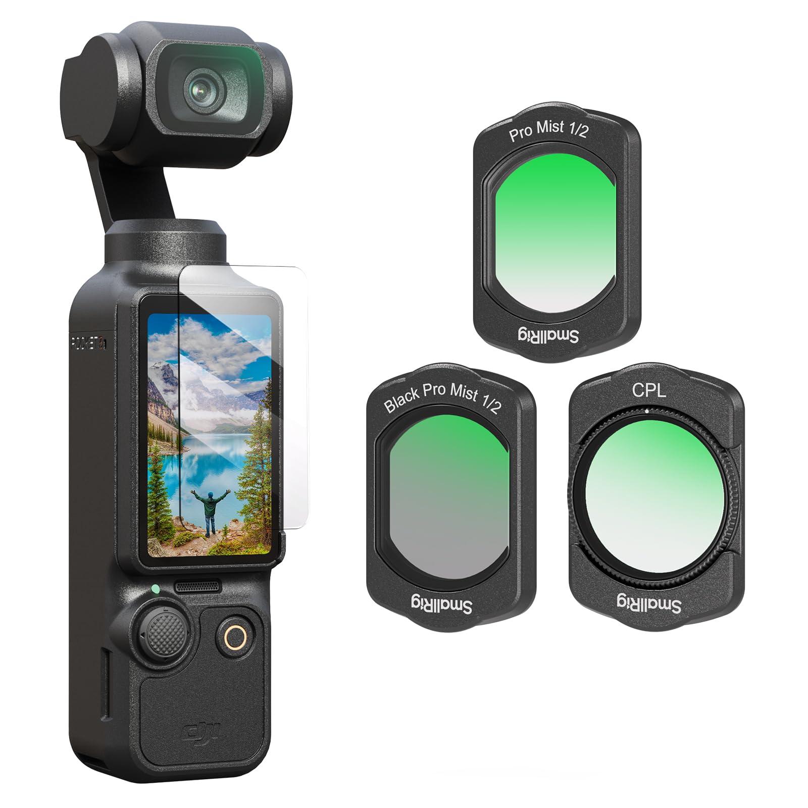 Foto 2 pulgar | Set De Filtros Smallrig Para Dji Osmo Pocket 3 Con Diffusion Y Cpl - Venta Internacional.