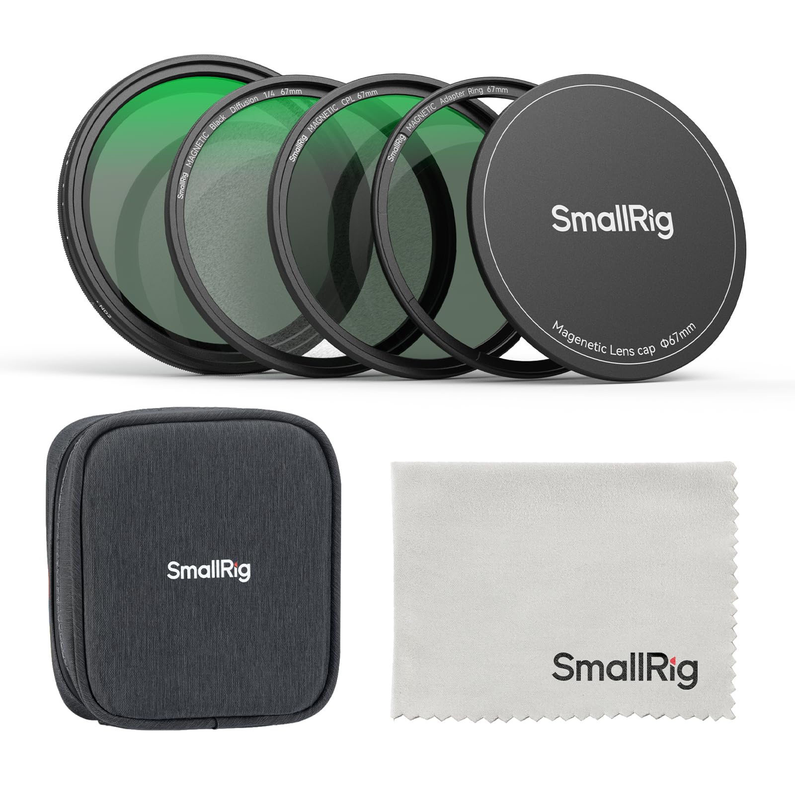 Foto 2 pulgar | Kit De Filtros Smallrig 5 En 1 Magnéticos De 67 Mm Vnd + Cpl + Black M - Venta Internacional.