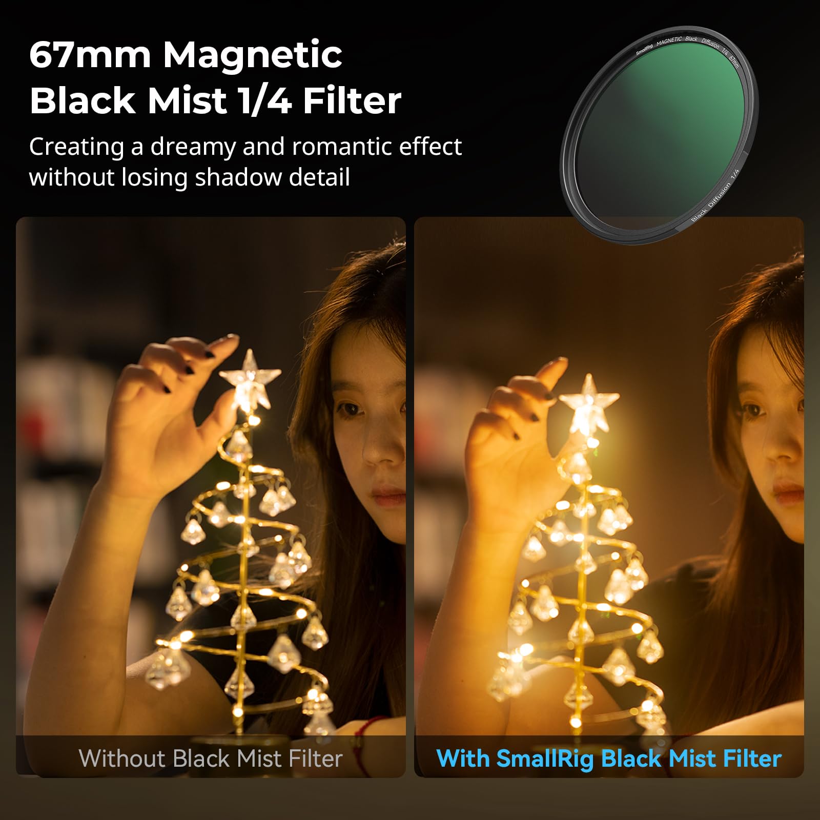 Foto 6 pulgar | Kit De Filtros Smallrig 5 En 1 Magnéticos De 67 Mm Vnd + Cpl + Black M - Venta Internacional.