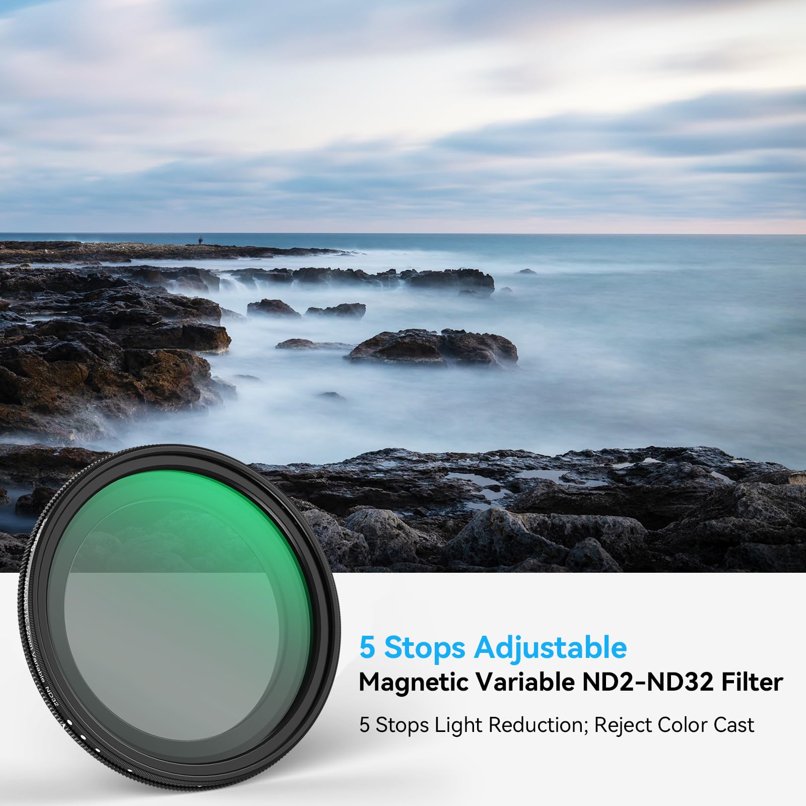 Foto 3 pulgar | Filtro Nd Variable Smallrig 52 Mm Nd2-nd32 (1-5 Paradas) - Venta Internacional.