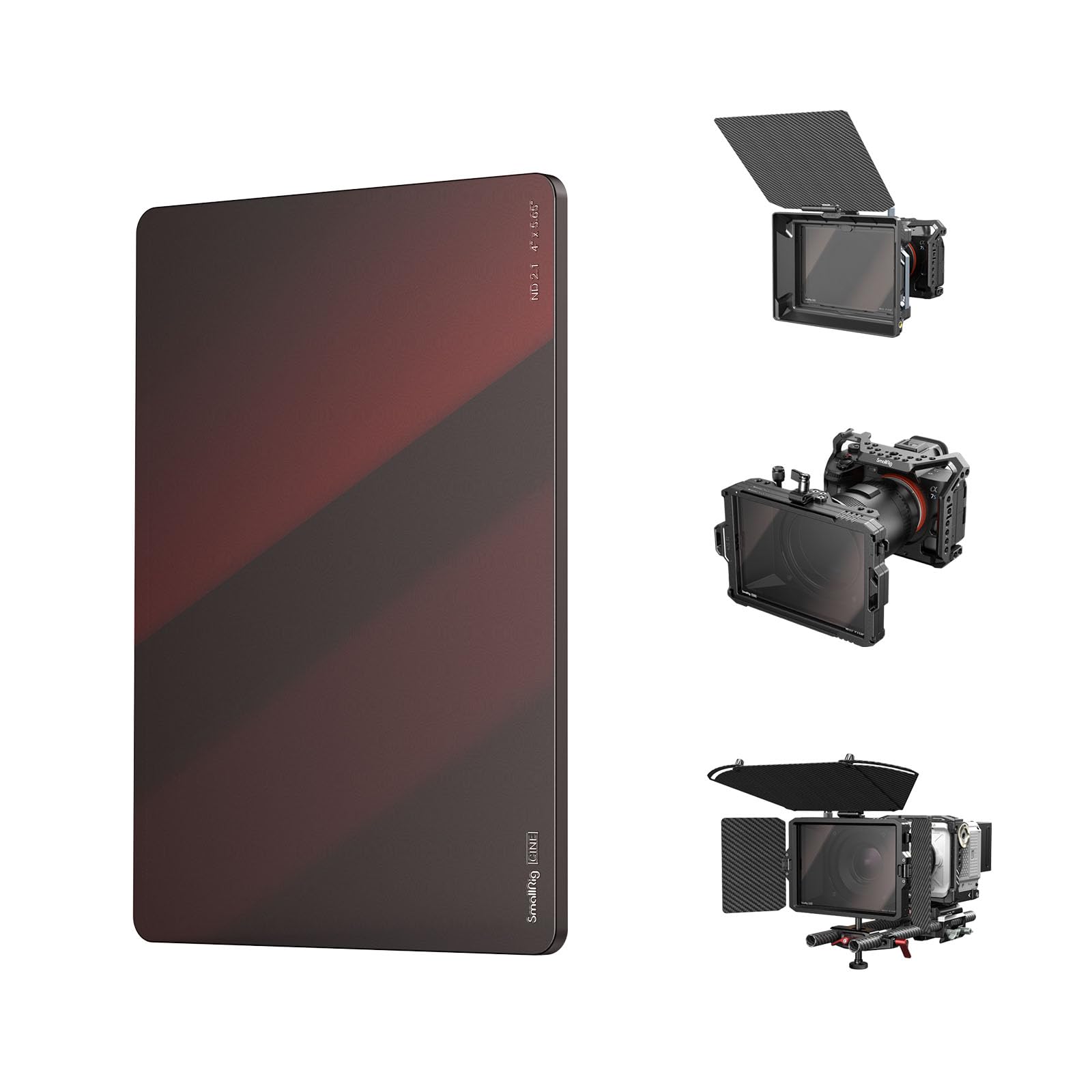 Foto 2 pulgar | Filtro Nd Cuadrado Smallrig 4 X 5.65 Nd 2.1 (7 Paradas) Con Bolsa - Venta Internacional.