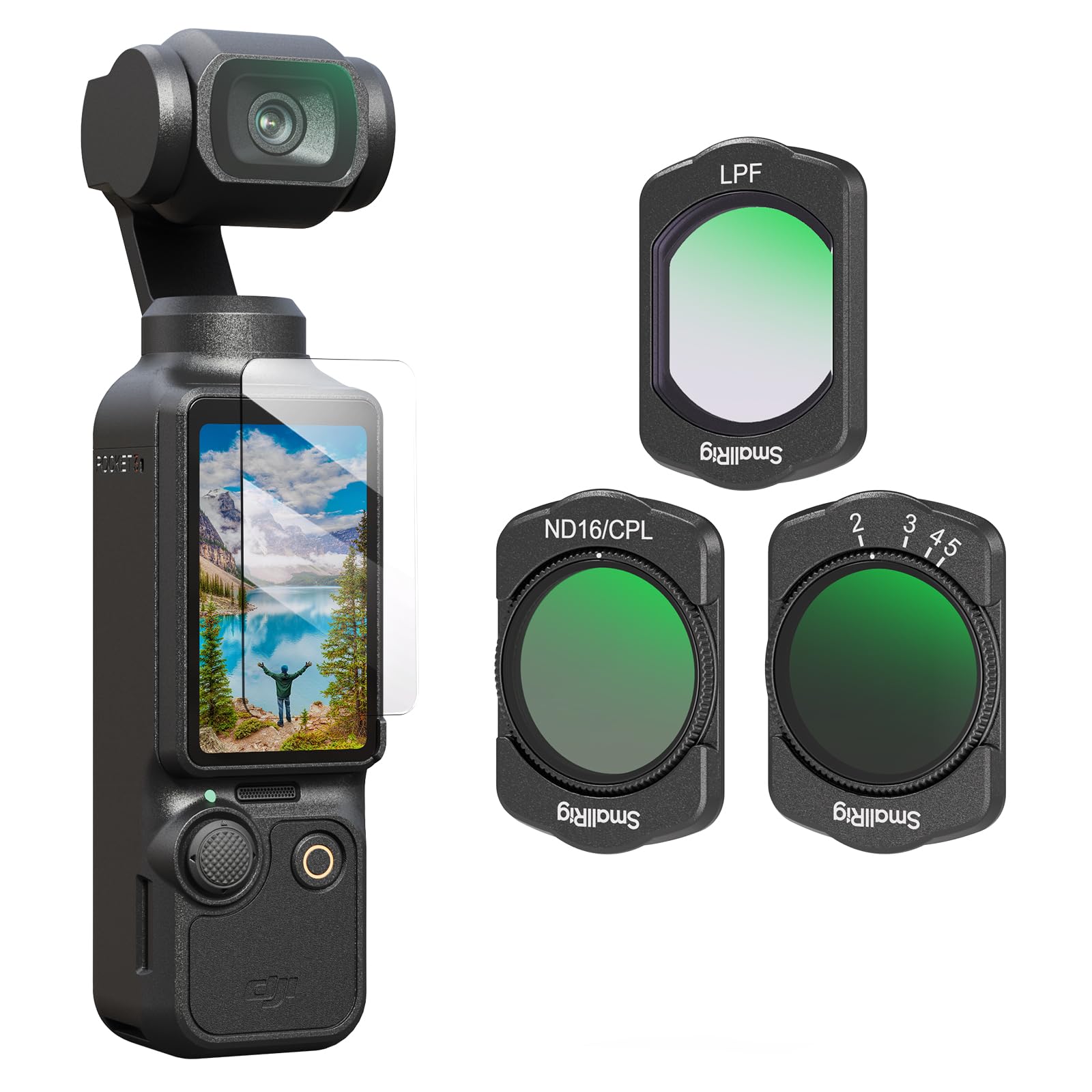 Foto 1 | Set De Filtros Smallrig Para Dji Osmo Pocket 3 Con Vnd2-5, Nd16/cp - Venta Internacional.