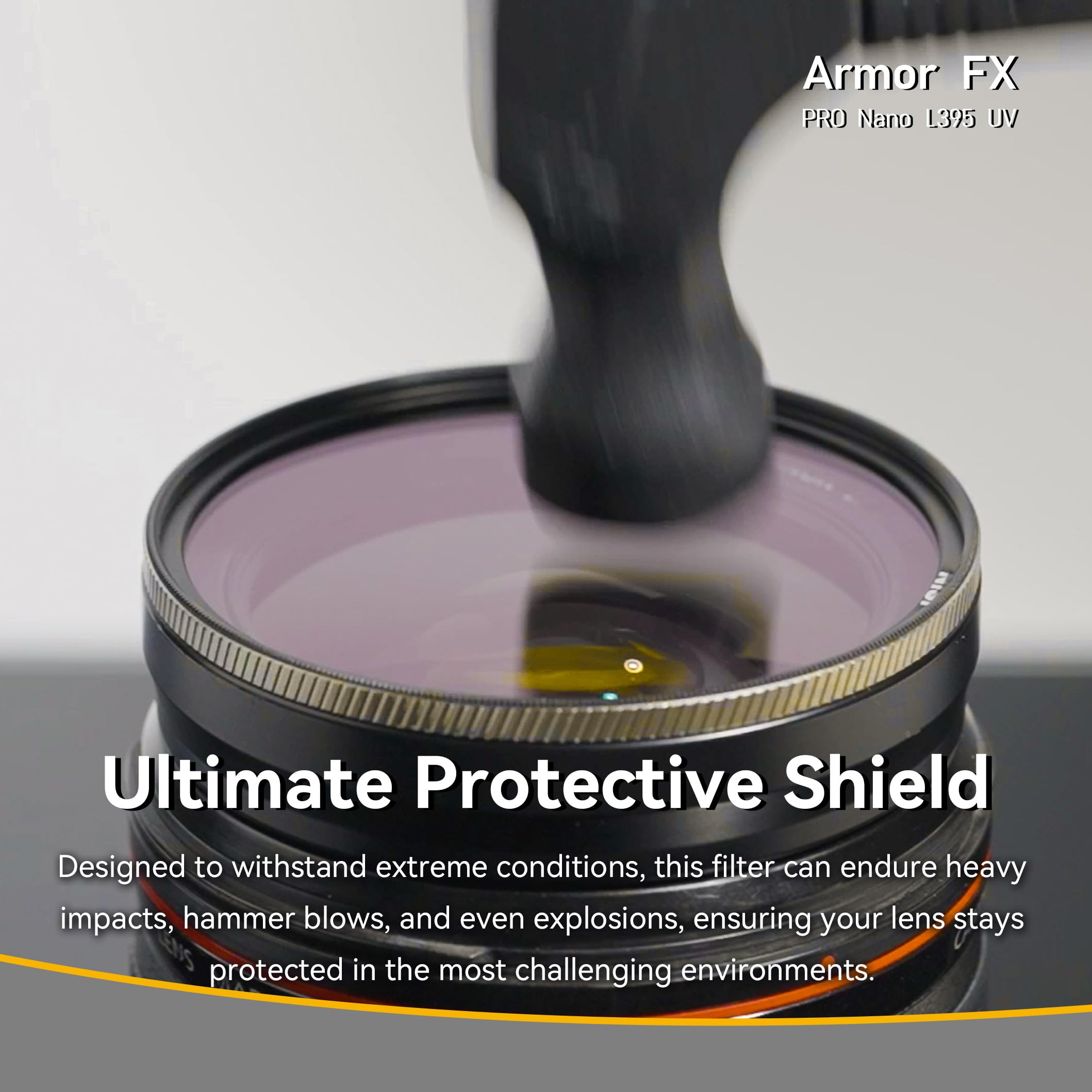 Foto 3 pulgar | Filtro De Protección Uv Nisi Armor Fx Pro Nano L395 58mm - Venta Internacional.