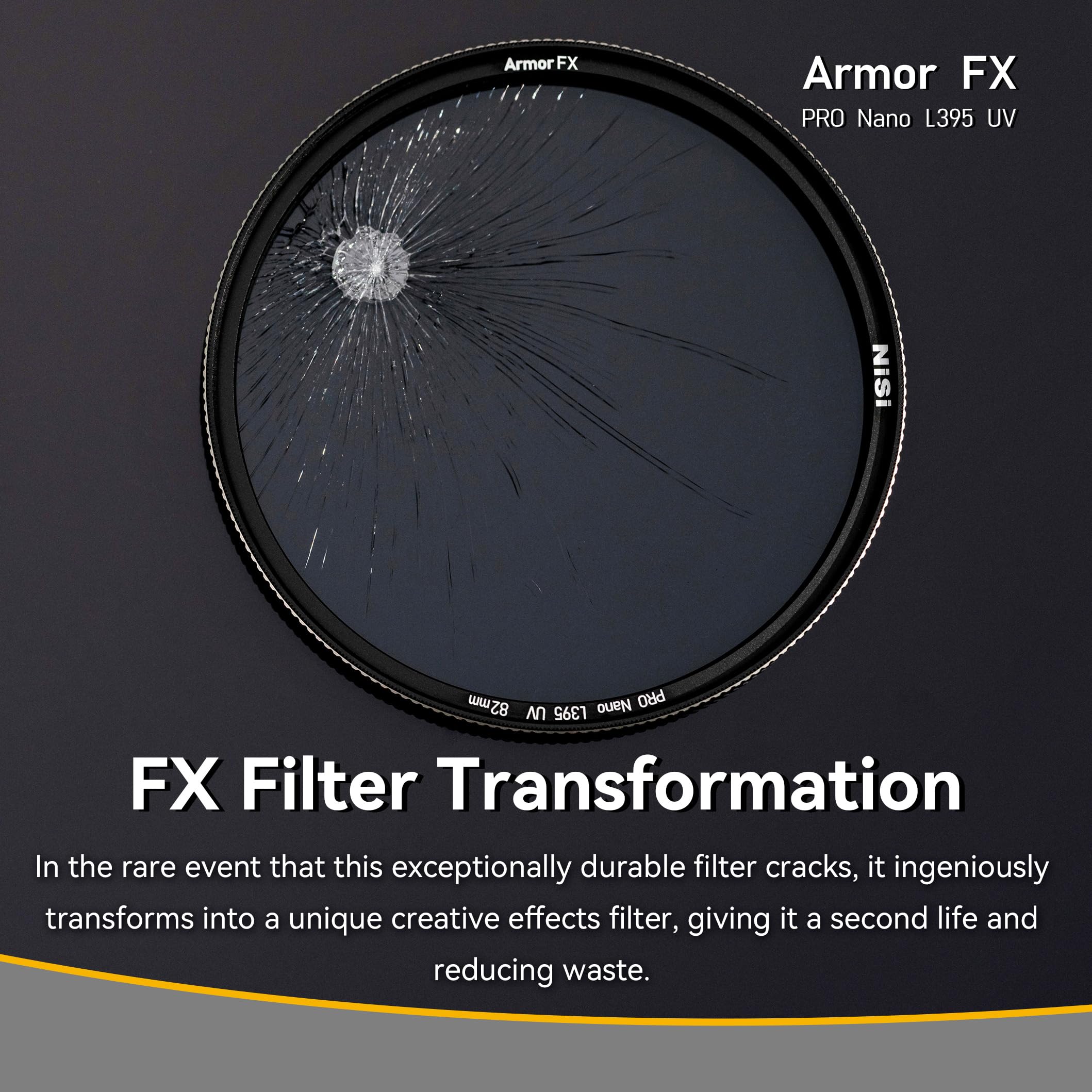 Foto 8 pulgar | Filtro De Protección Uv Nisi Armor Fx Pro Nano L395 58mm - Venta Internacional.