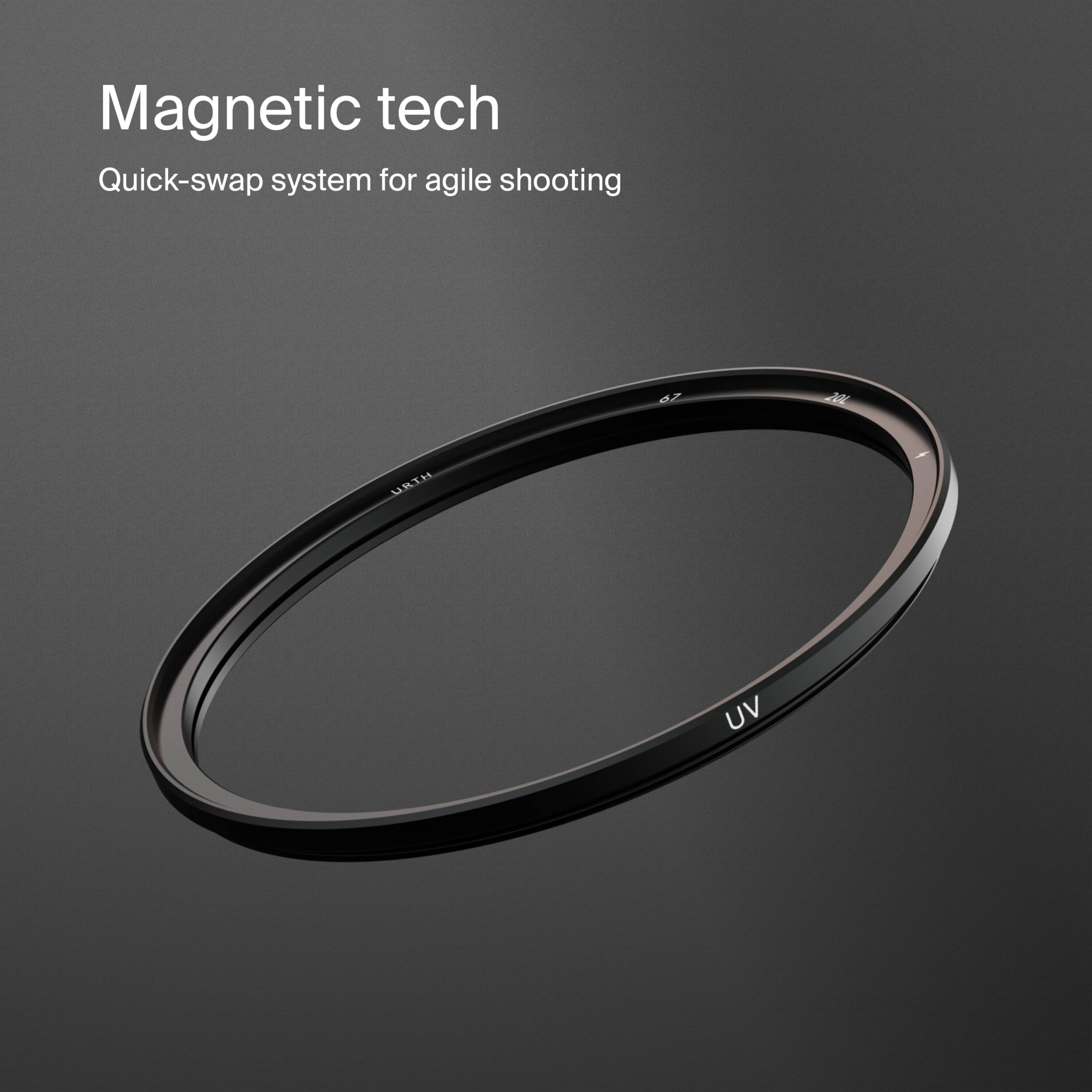 Foto 2 | Filtro De Lente Uv Urth Magnetic De 58 Mm, Ultrafino, 30 Capas, Nanorrevestido - Venta Internacional.