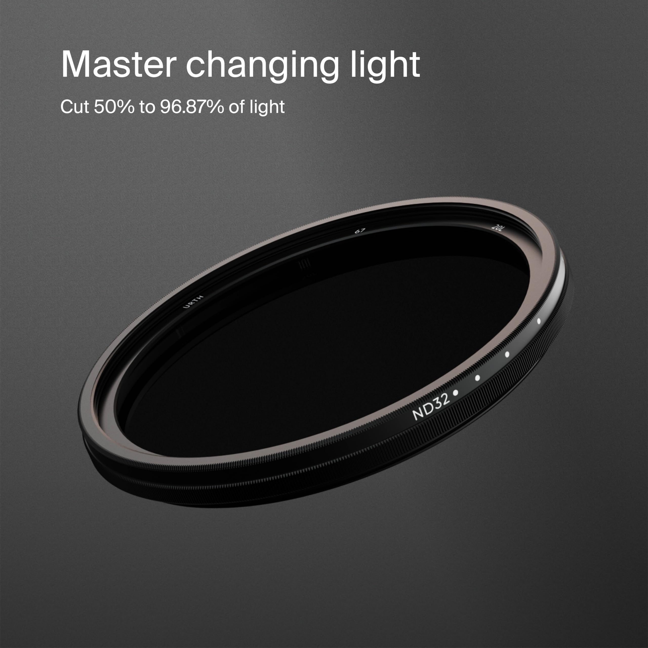 Foto 2 | Filtro De Lente Urth Nd2-32 Nd Variable, 46 Mm, Rango De 1 A 5 Paradas - Venta Internacional.