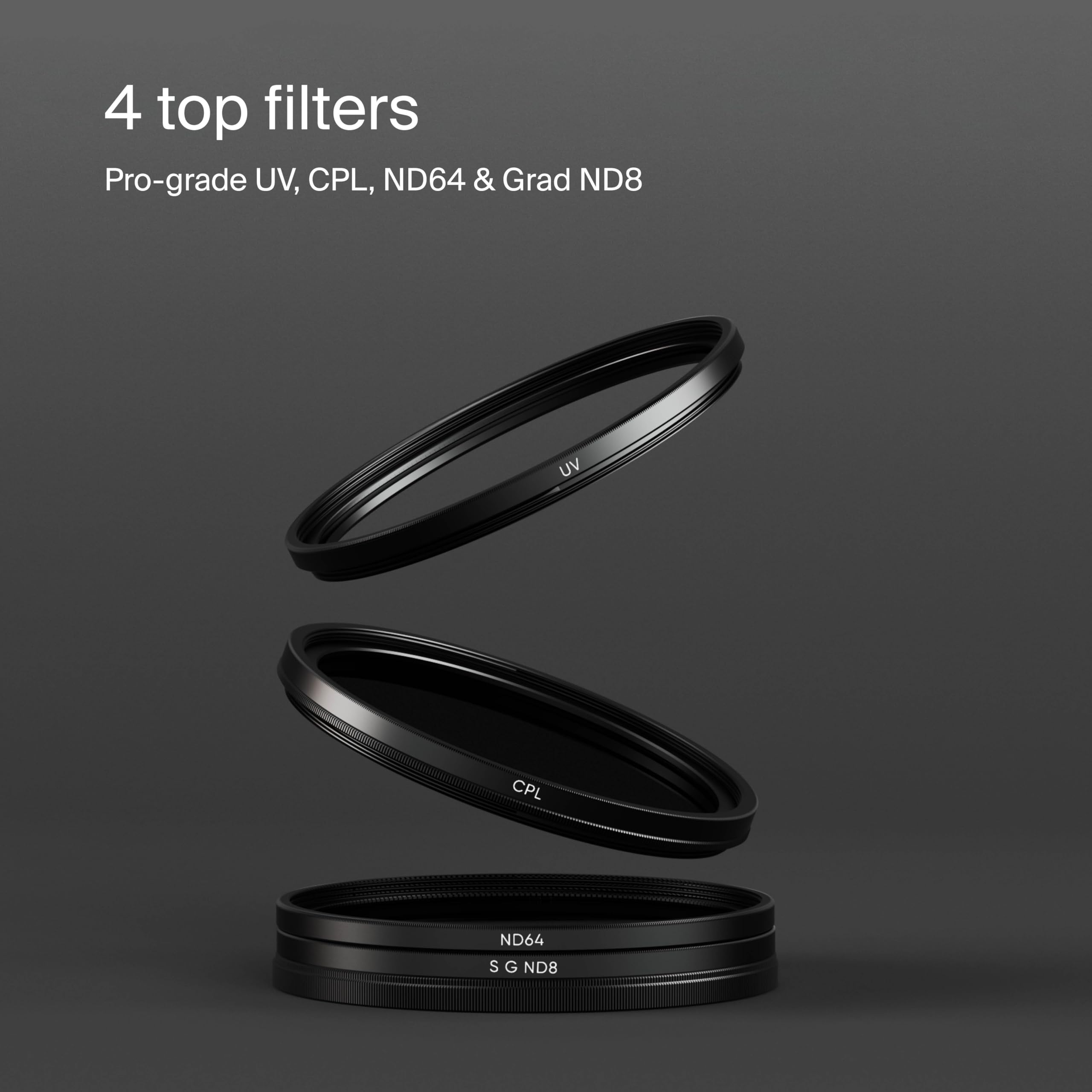 Foto 3 pulgar | Kit De Filtros De Lentes Urth 72 Mm 4 En 1 Uv, Cpl, Nd64, Soft Grad Nd - Venta Internacional.