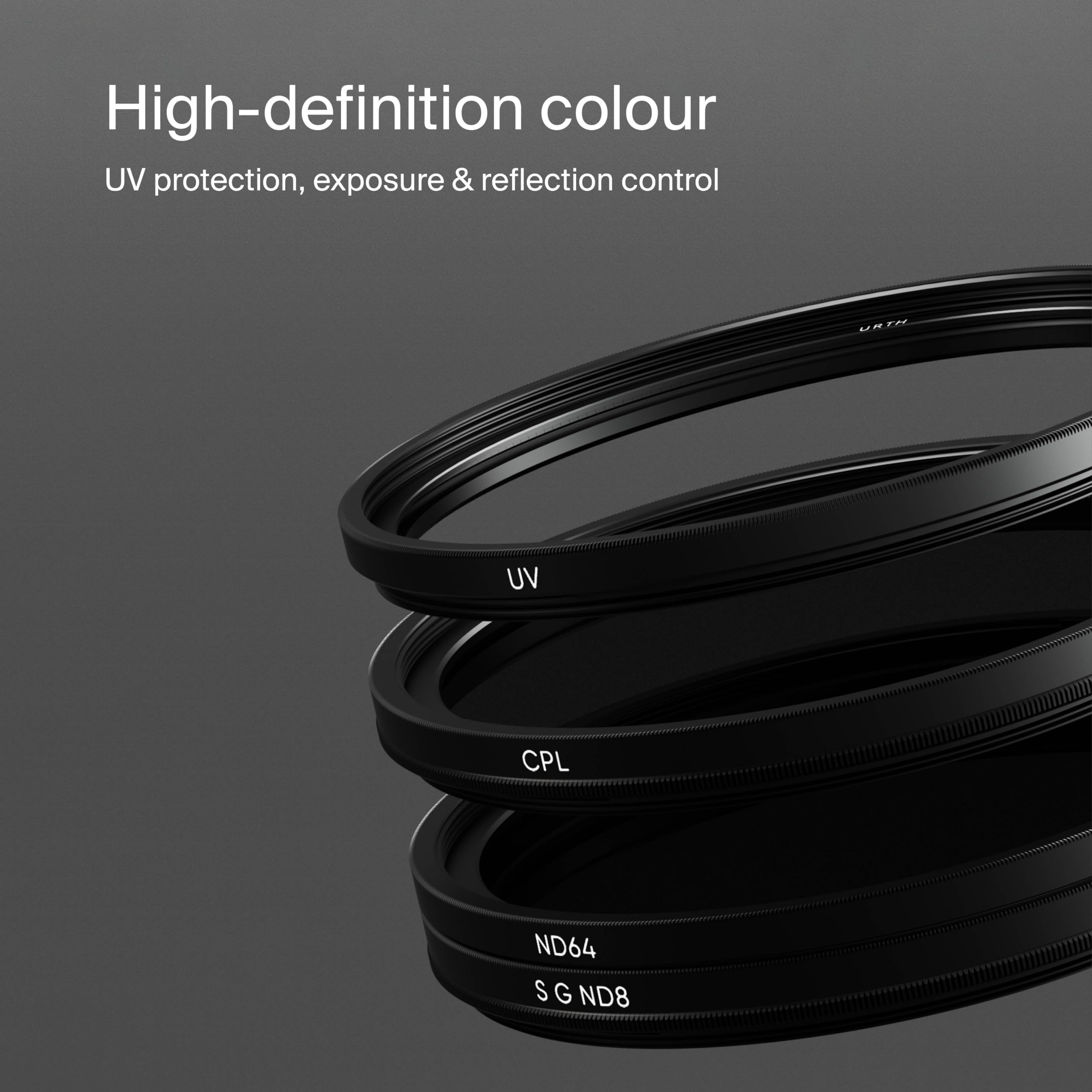 Foto 5 pulgar | Kit De Filtros De Lentes Urth 72 Mm 4 En 1 Uv, Cpl, Nd64, Soft Grad Nd - Venta Internacional.